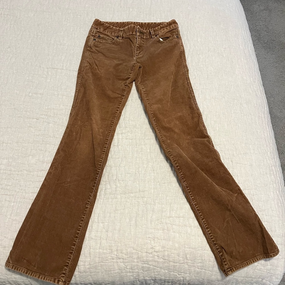 Brown corduroy pants